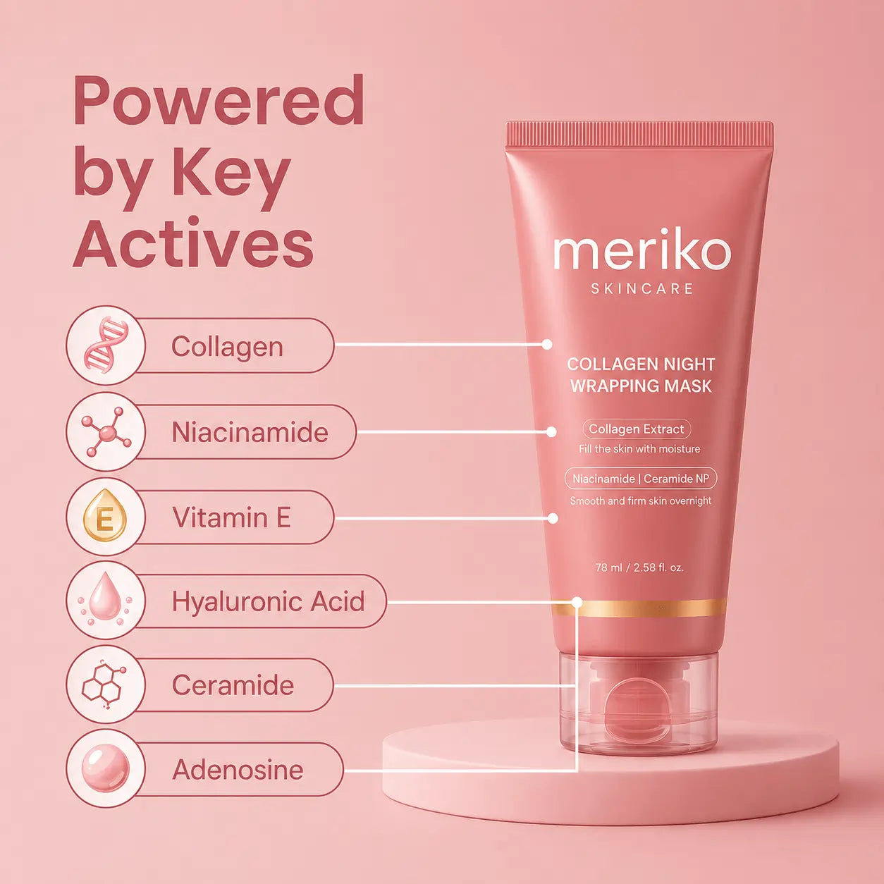 Meriko™ Organic Collagen Mask| The Korean Beauty Secret