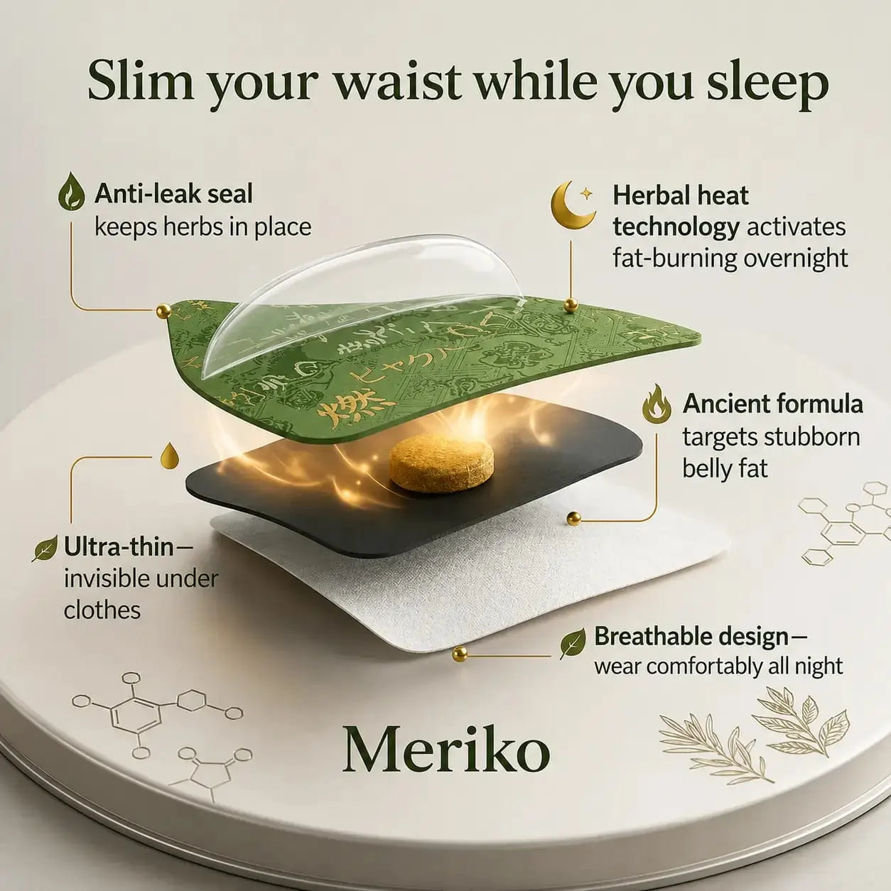 Meriko™ Japanese Balance Patch